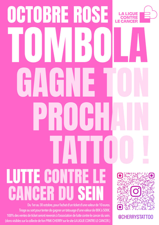 TICKET TOMBOLA ROSE